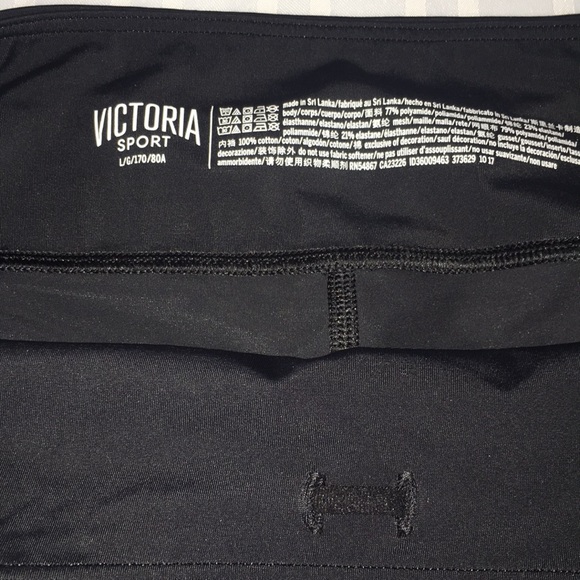 New Victoria’s Secret VSX Mesh Inset Leggings - Picture 5 of 8